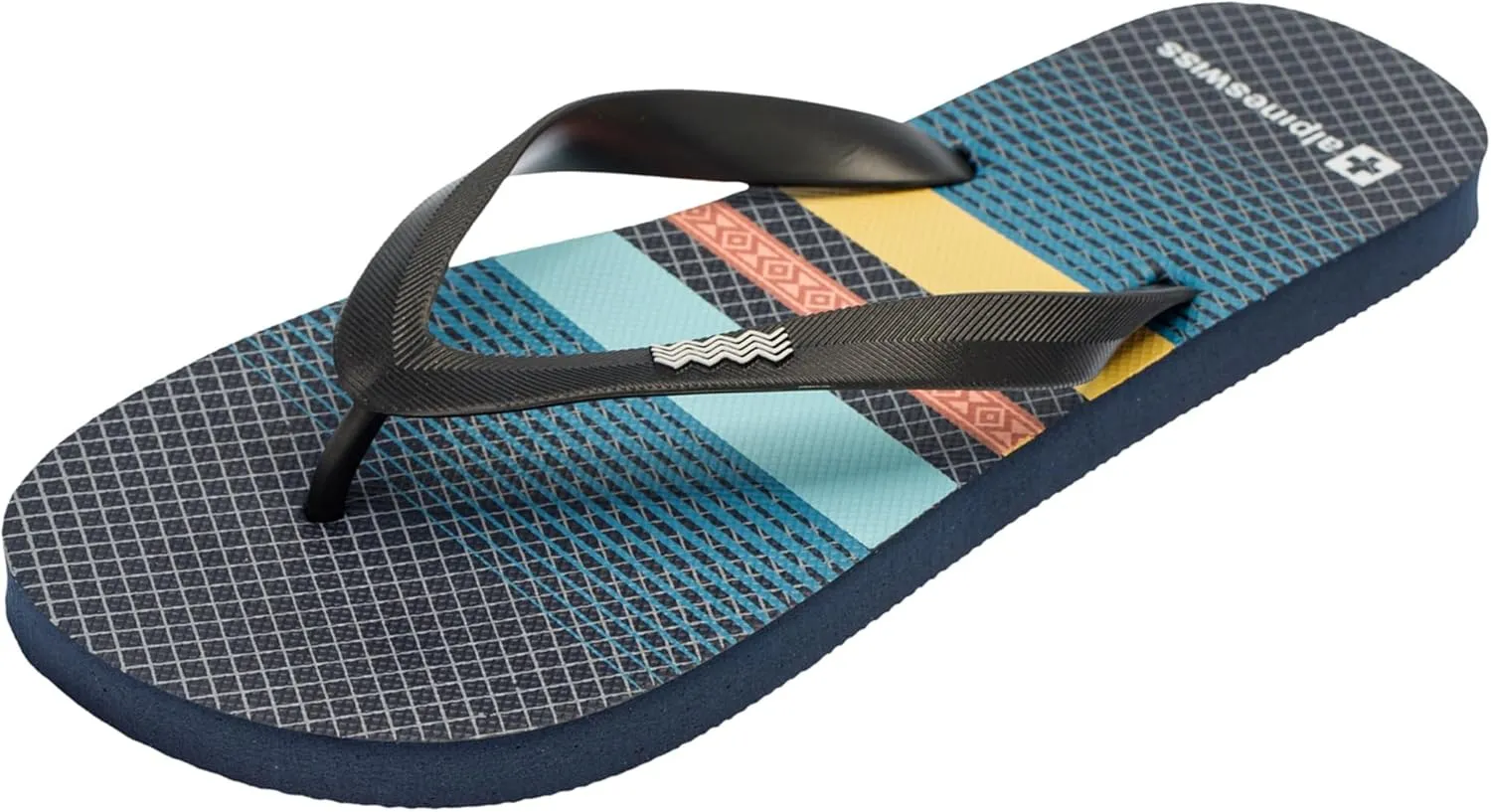 Alpine Swiss Men's Flip Flops | Ultra-light Thin EVA foam Sandals for Beach Pool Everyday Wear | Simple Flexible Flip Flops for Men