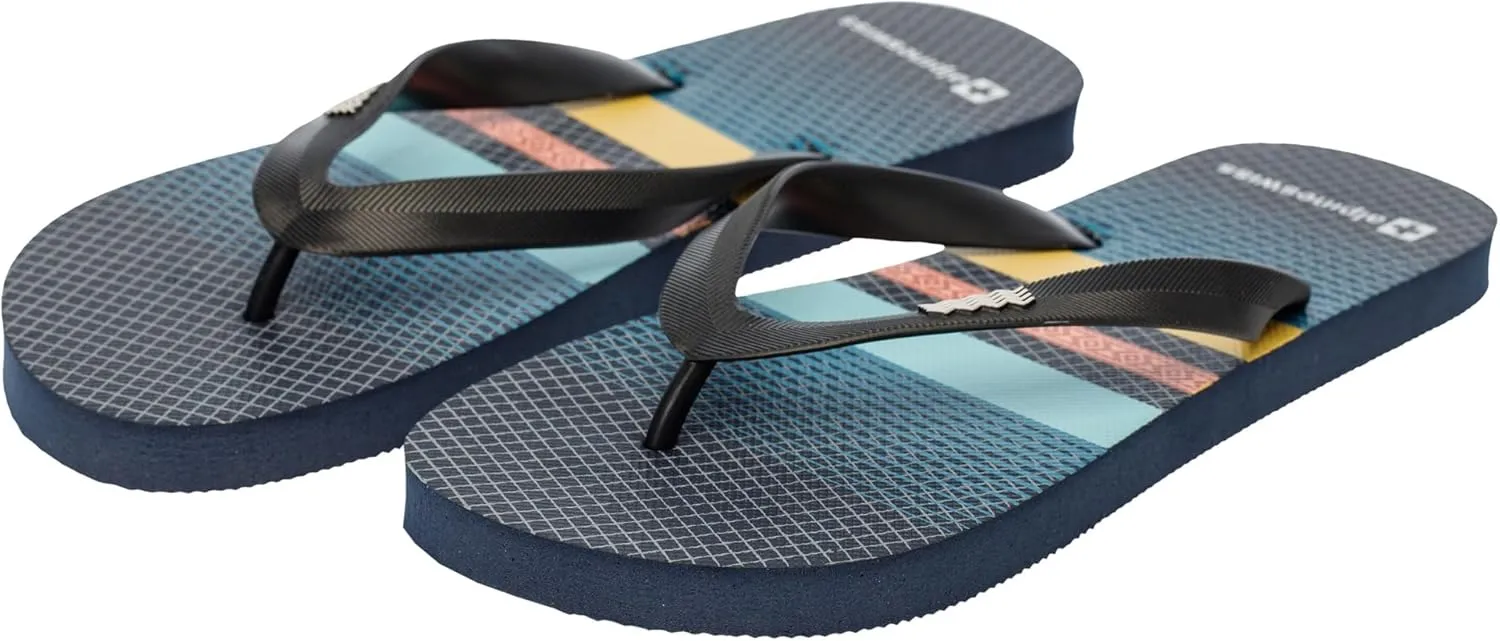 Alpine Swiss Men's Flip Flops | Ultra-light Thin EVA foam Sandals for Beach Pool Everyday Wear | Simple Flexible Flip Flops for Men