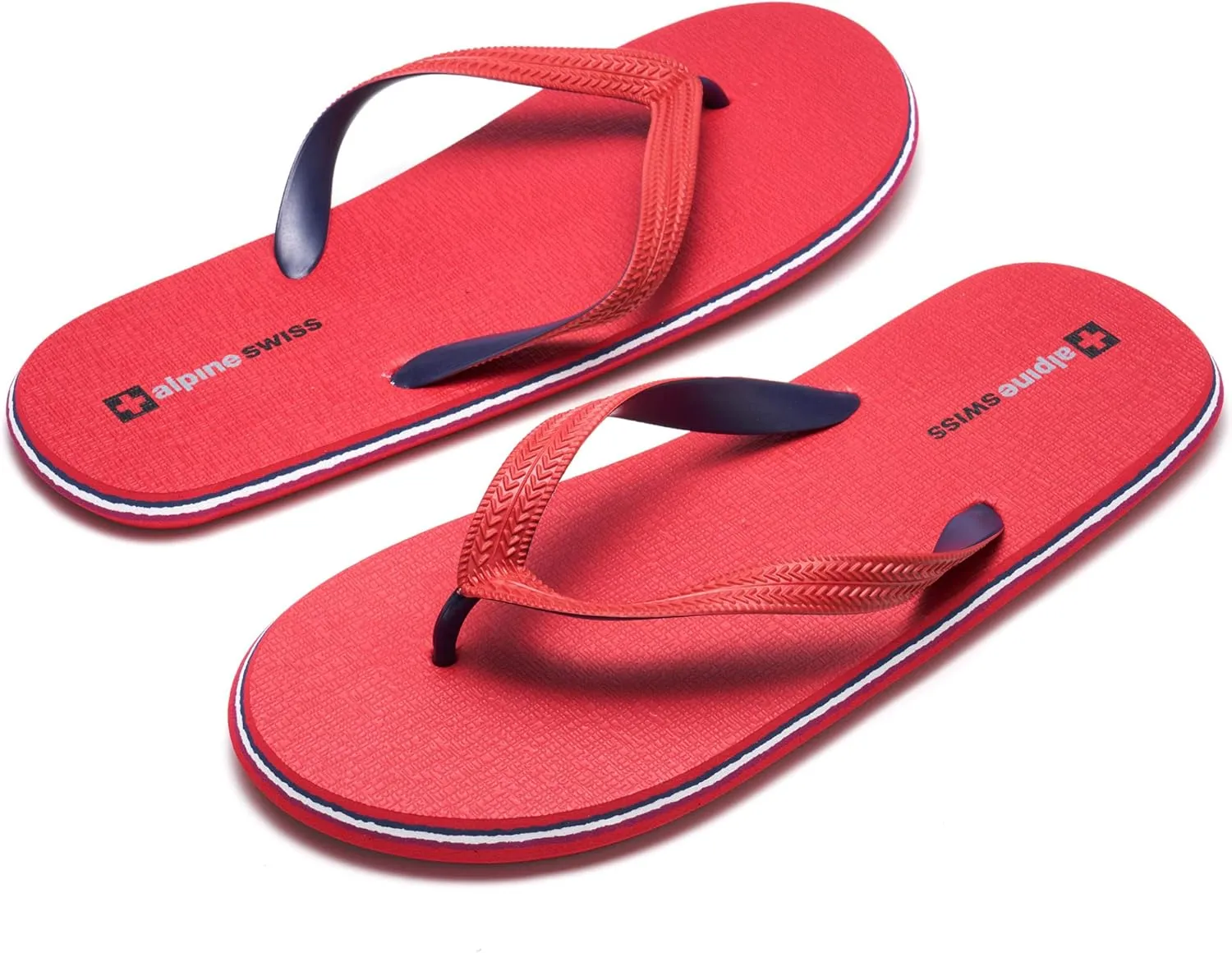 Alpine Swiss Men's Flip Flops | Ultra-light Thin EVA foam Sandals for Beach Pool Everyday Wear | Simple Flexible Flip Flops for Men