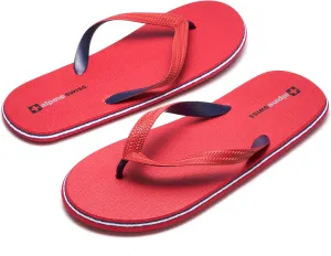 Alpine Swiss Men's Flip Flops | Ultra-light Thin EVA foam Sandals for Beach Pool Everyday Wear | Simple Flexible Flip Flops for Men