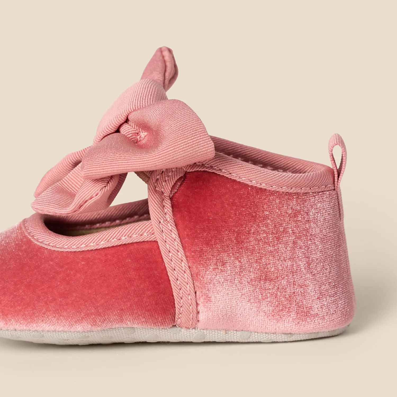 Amazon Essentials x Sofia Grainge Baby Girls' Mary Jane Shoes with Bow Detail