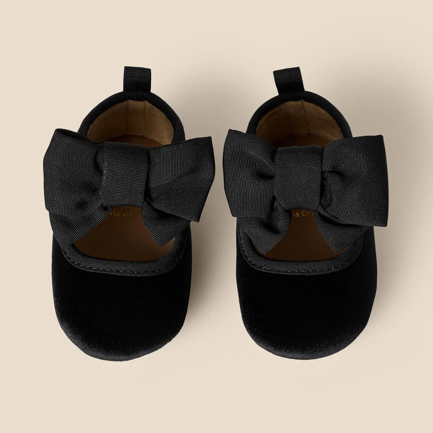 Amazon Essentials x Sofia Grainge Baby Girls' Mary Jane Shoes with Bow Detail