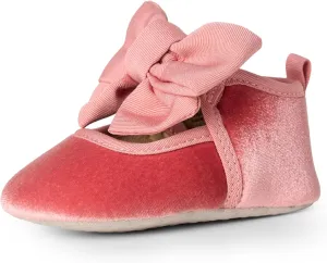 Amazon Essentials x Sofia Grainge Baby Girls' Mary Jane Shoes with Bow Detail