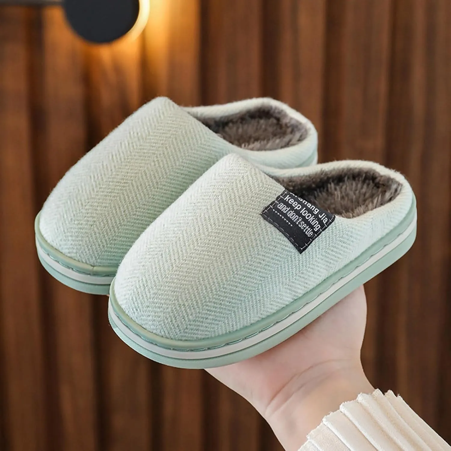 Anti-Slip Indoor Home Slippers for Girls and Boys Slip on Comfortable Soft Home Slippers Halloween Christmas Costume