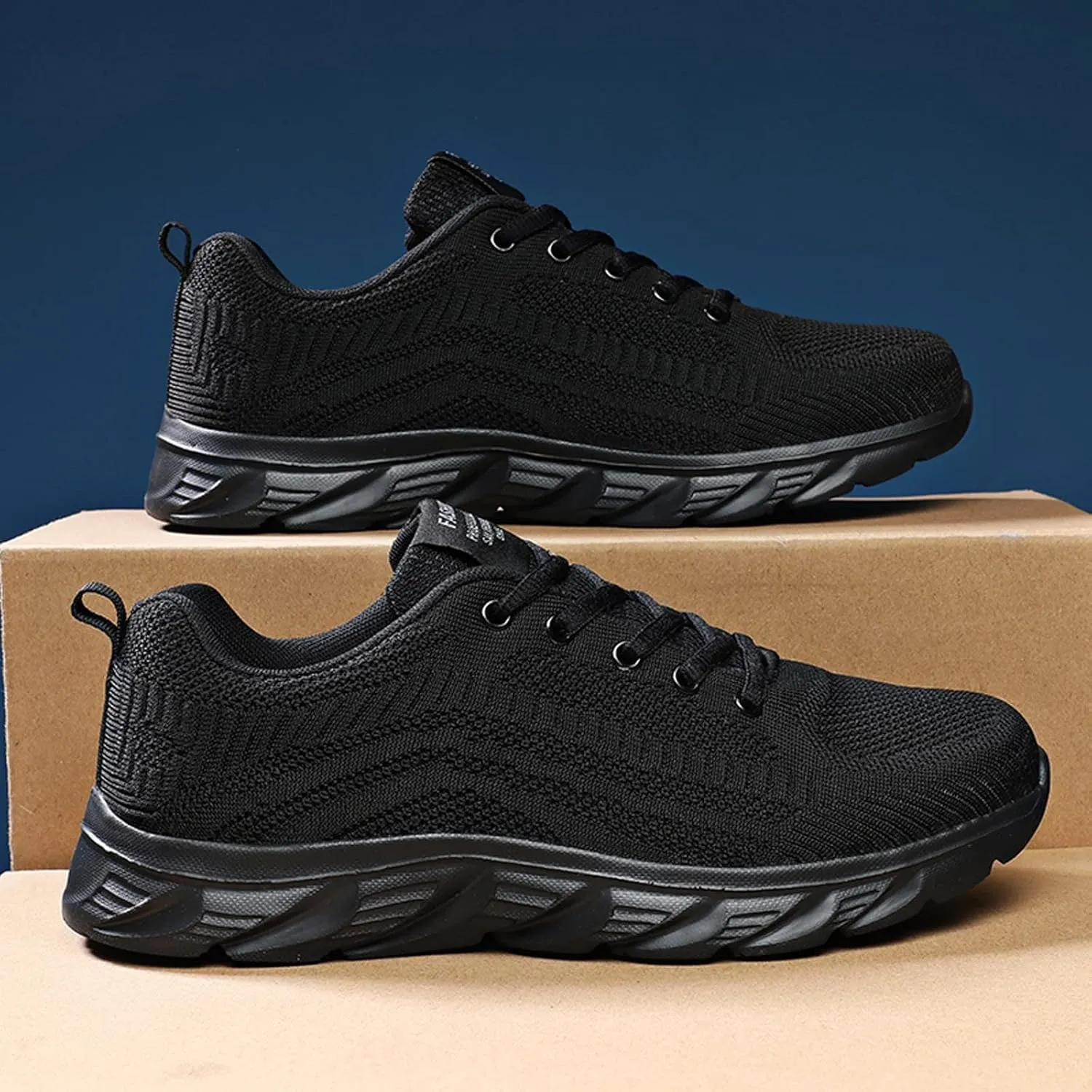 Breathable Diabetic Shoes for Men Comfortable Lightweight Casual Walking Shoe Lightweight Elderly Slip on Shoes