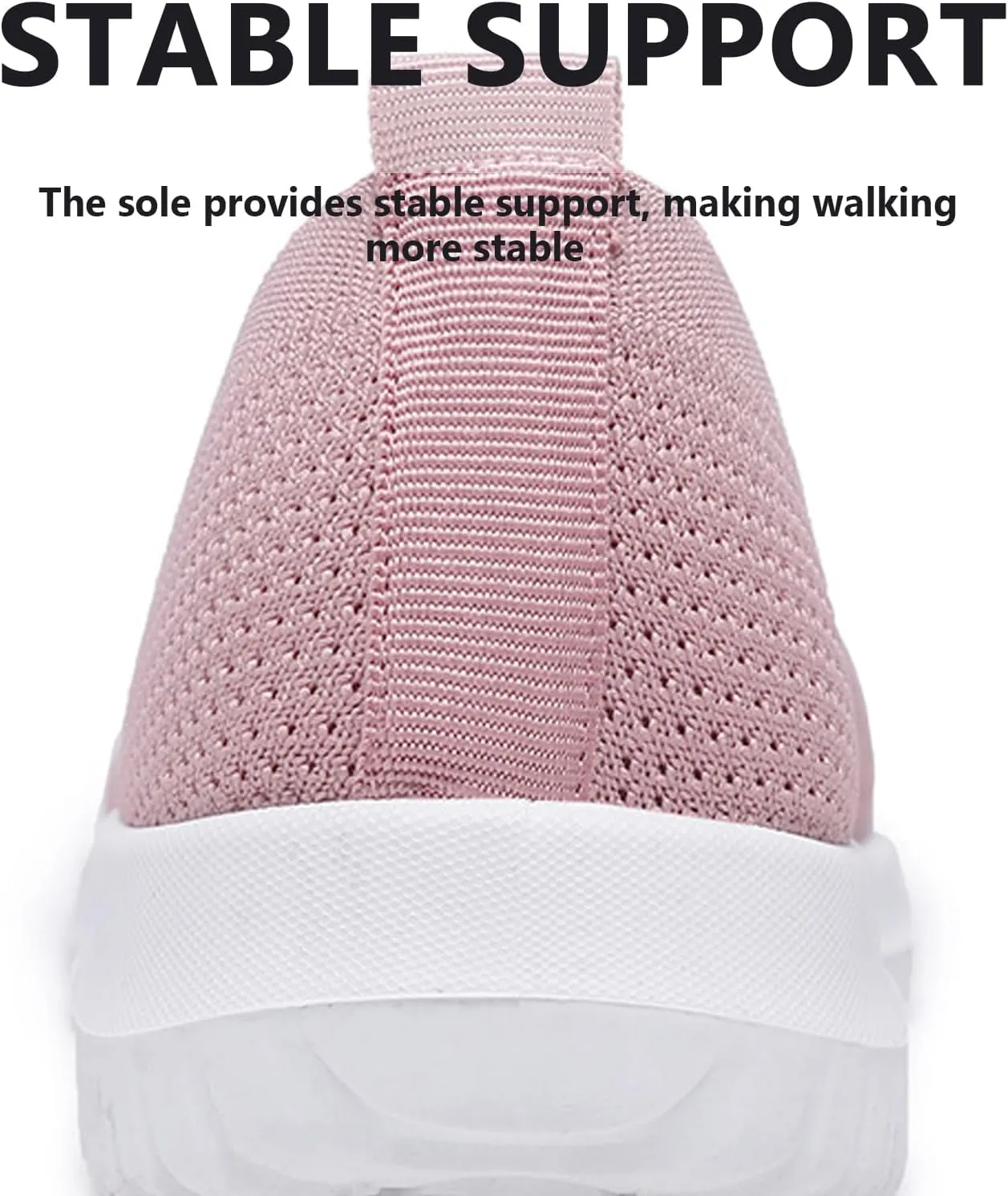 Buhelyc Women Mesh Low Top Knit Shoes Breathable Slip Walking Loafers Flexible Casual Easy Shoes for Summer