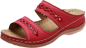 Cathalem Orthopedic Sandals for Women with Arch Support, Womens Summer Dressy Casual Sandals Comfortable Flip Flops Walking Sandals
