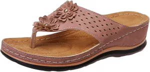 Cathalem Summer Sandals for Women 2024 Arch Support Sandals Summer Casual Orthotic Sandals Flip Flops