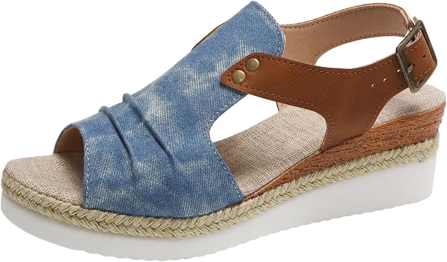 Comfortable Summer Platform Casual Dress Women Sandal Summer Casual Flatform Platform Wedge Slides for Women