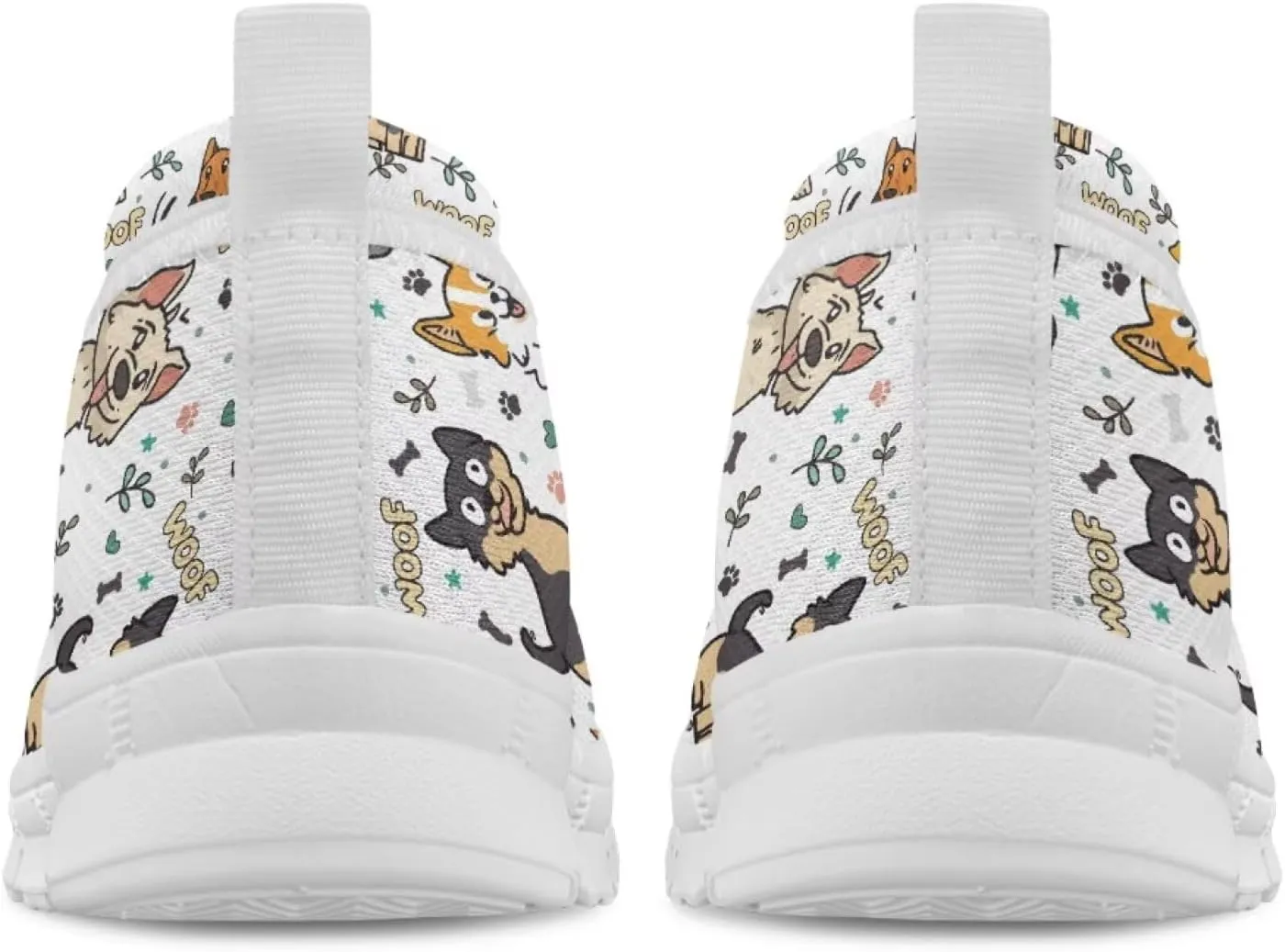 Creative Fashion Animals Prints Walking Shoes Women Fit Comfort Lightweight Ballet Flats Round Toe Classic Platform Loafers Everyday Wear