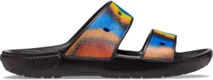 Crocs Unisex Classic Tie Dye Two-Strap Sandals Slide