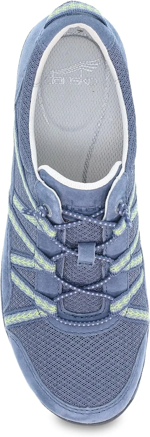 Dansko Harlyn Lightweight Sneaker for Women - Stain Resistant Leather and Nylon Uppers and Arch Support in Flexible Style