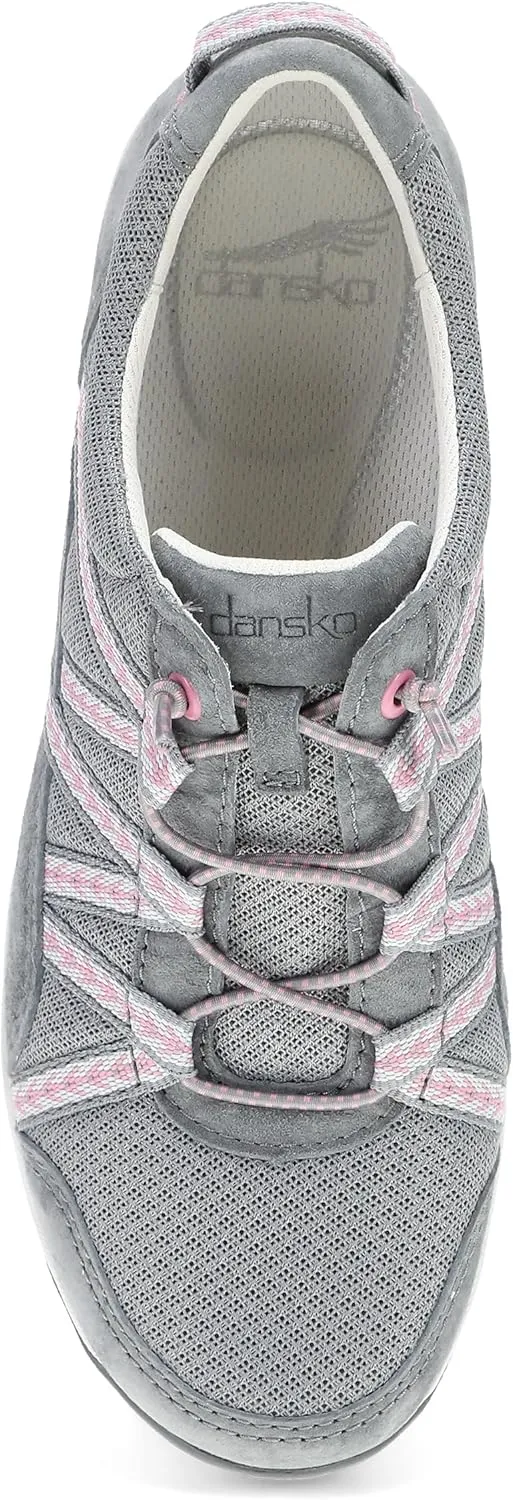 Dansko Harlyn Lightweight Sneaker for Women - Stain Resistant Leather and Nylon Uppers and Arch Support in Flexible Style