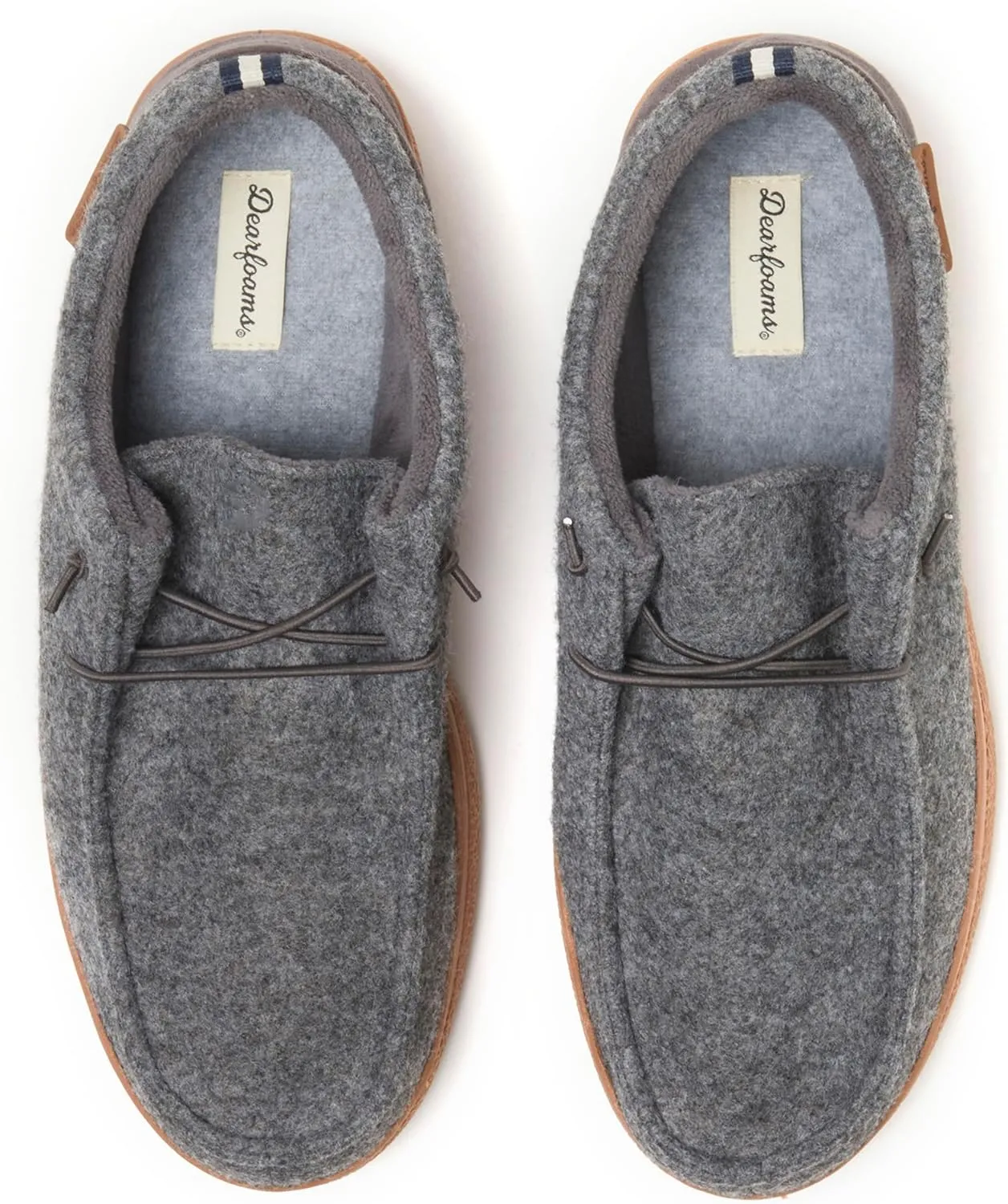 Dearfoams Men's Bennett Indoor/Outdoor Memory Foam Comfort Chukka Boot