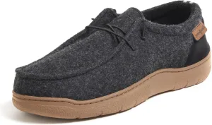 Dearfoams Men's Bennett Indoor/Outdoor Memory Foam Comfort Chukka Boot