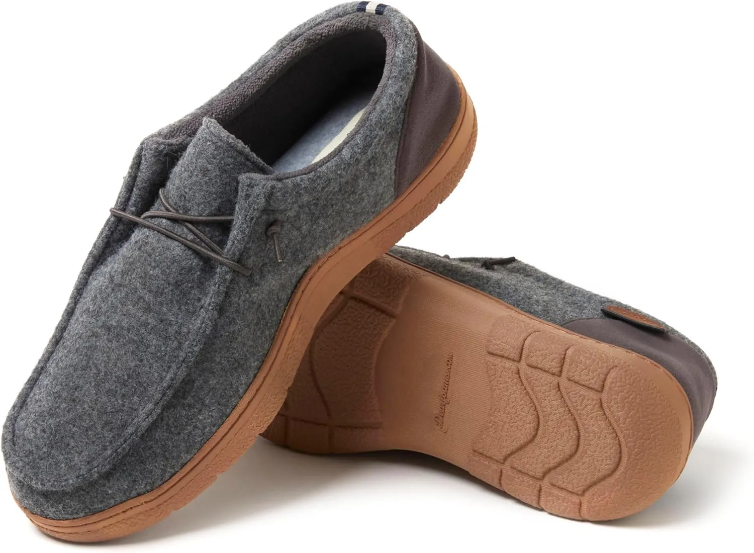 Dearfoams Men's Bennett Indoor/Outdoor Memory Foam Comfort Chukka Boot