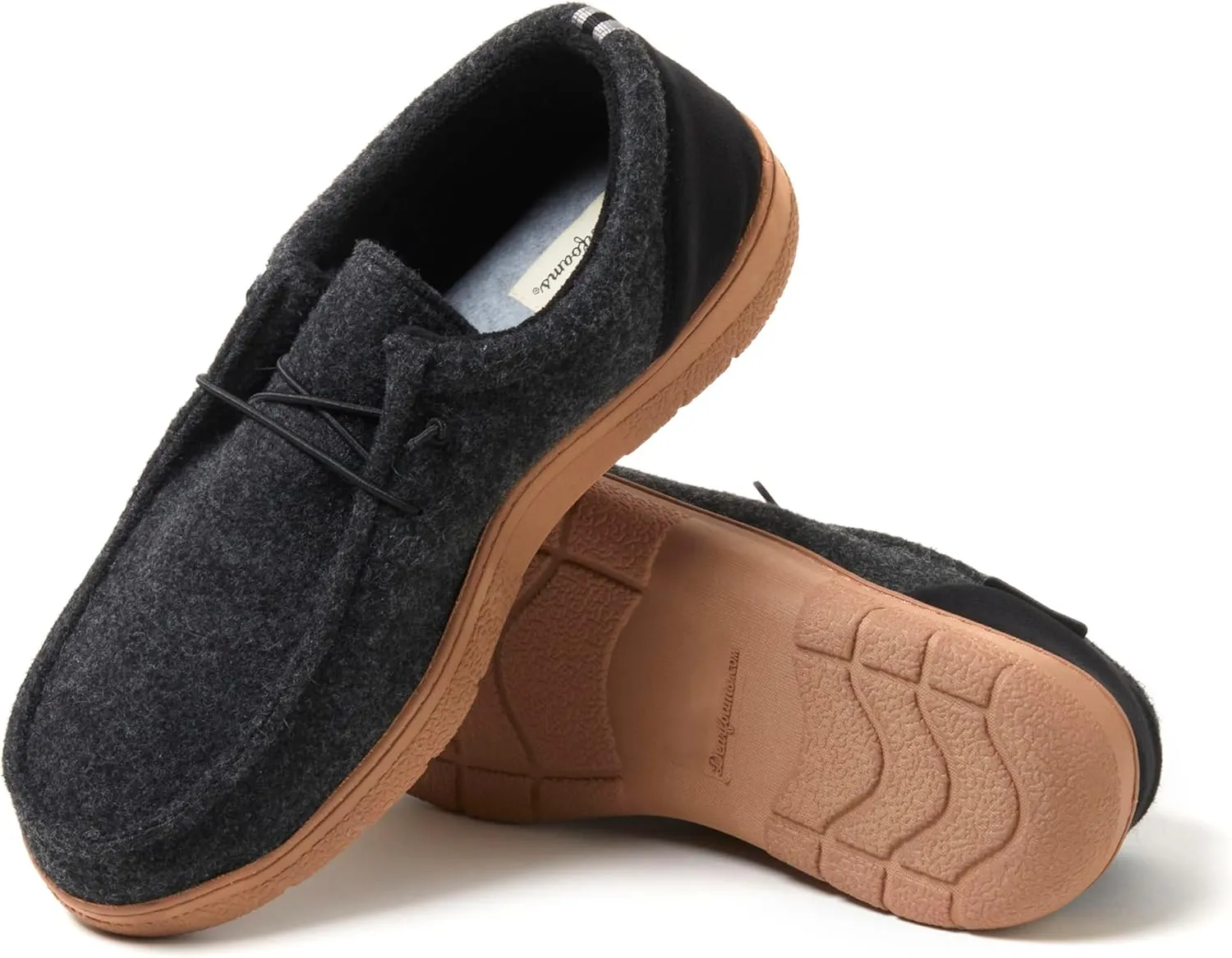 Dearfoams Men's Bennett Indoor/Outdoor Memory Foam Comfort Chukka Boot