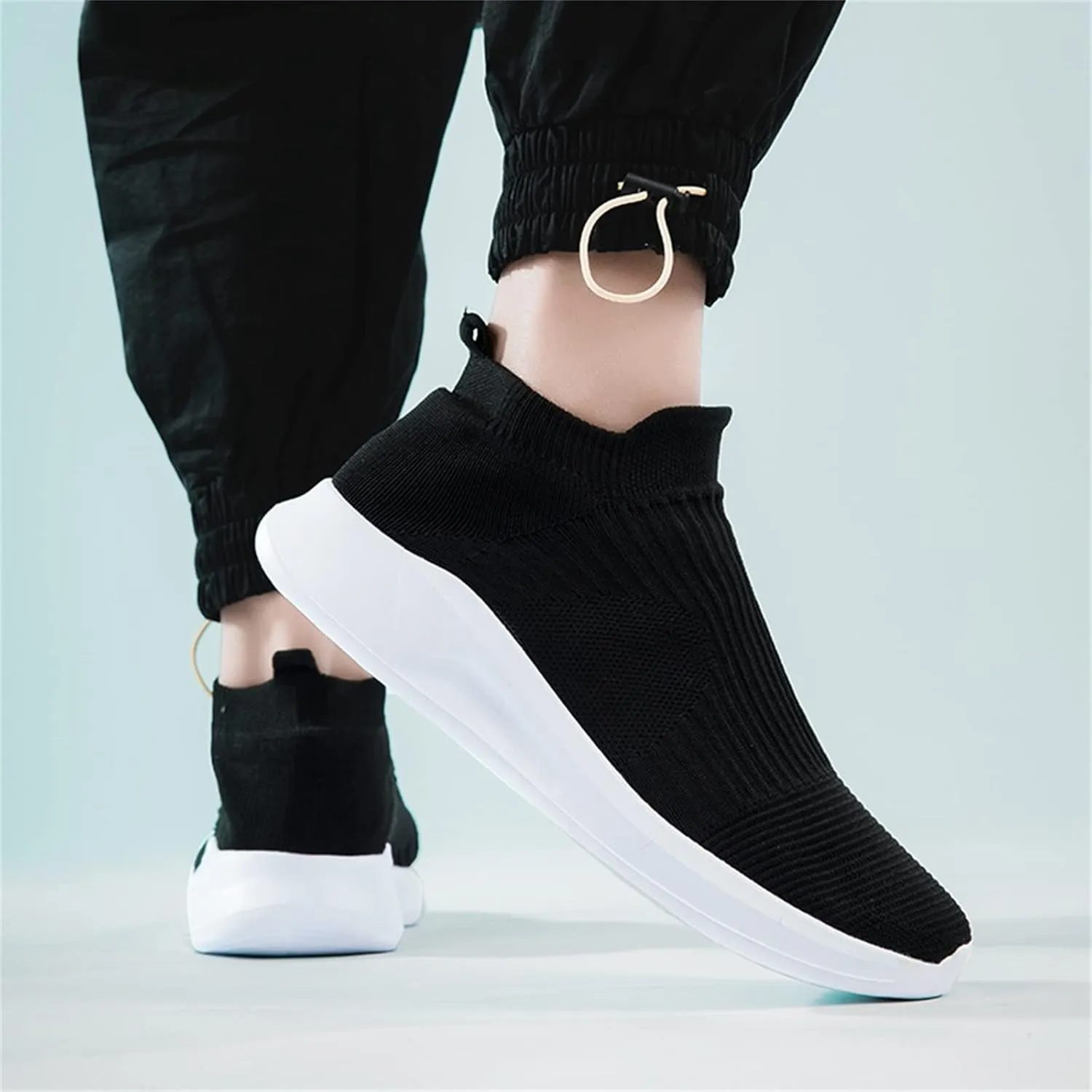 Fashion Lightweight Sneakers for Men Lightweight Breathable Walking Shoe Gym Tennis Business Formal Dress Shoes
