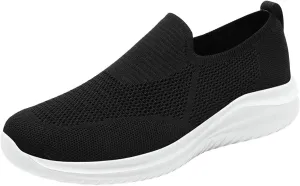 Fashion Lightweight Sneakers for Men Lightweight Sport Gym Jogging Walking Sneaker Elastic Fly Woven Mesh Shoes
