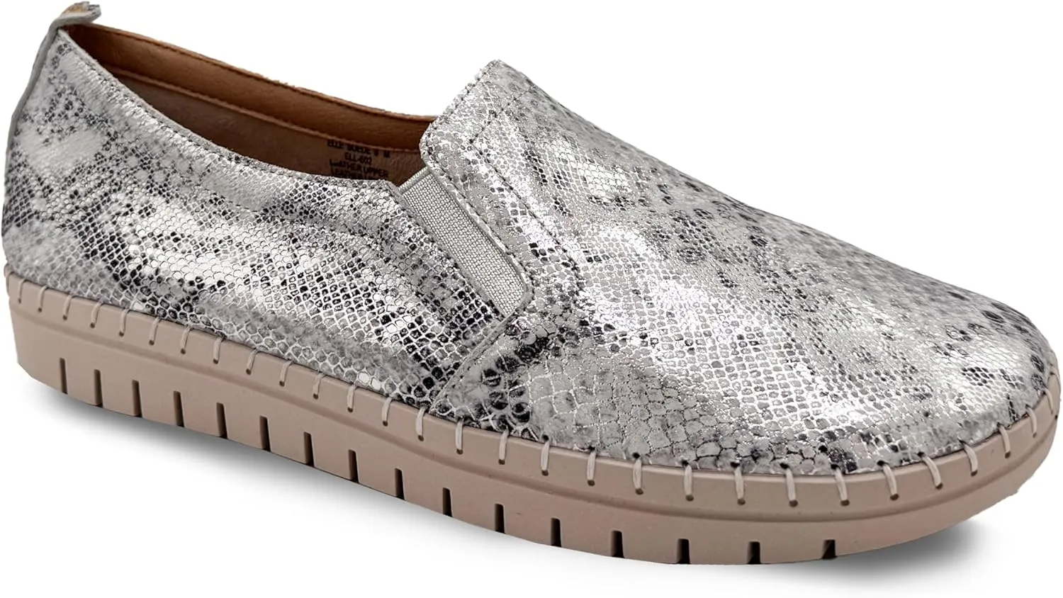 Glolily Elle Slip-On Women's Comfort Sneakers - Orthotic Lightweight & Flexible Walking Shoes with Arch Support, Comfortable Casual Fashion Shoes for Women