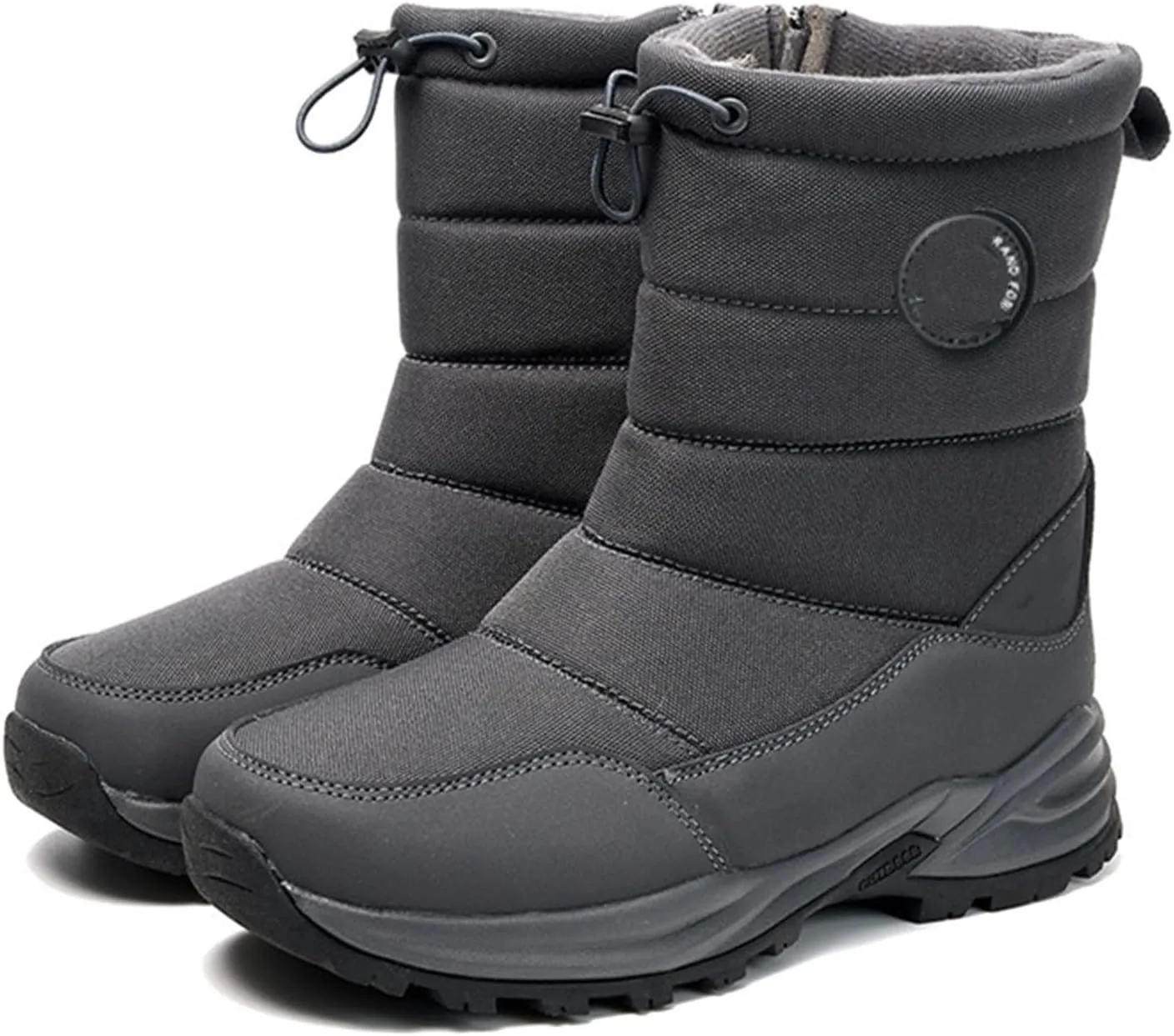 Ladmiple Winter Boots For Women Waterproof Snow Wide Width Warm Fur Lined Ankle Booties Outdoor Comfortable Shoes for Ladies