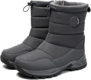 Ladmiple Winter Boots For Women Waterproof Snow Wide Width Warm Fur Lined Ankle Booties Outdoor Comfortable Shoes for Ladies