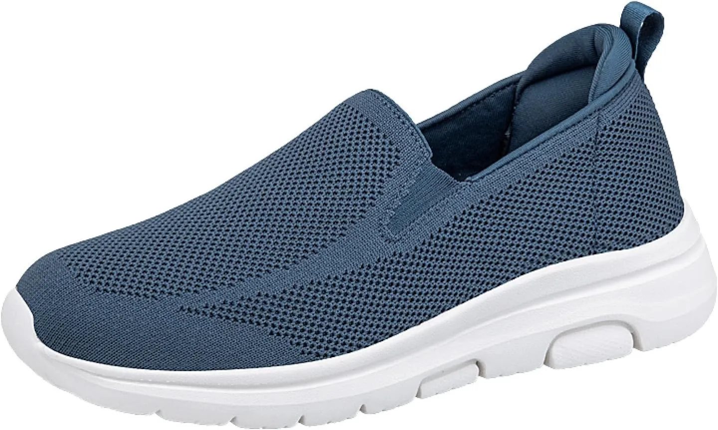 Lightweight Diabetic Shoes for Men Lightweight Breathable Slip on Running Shoe Hook and Loop Orthopedic Sneakers