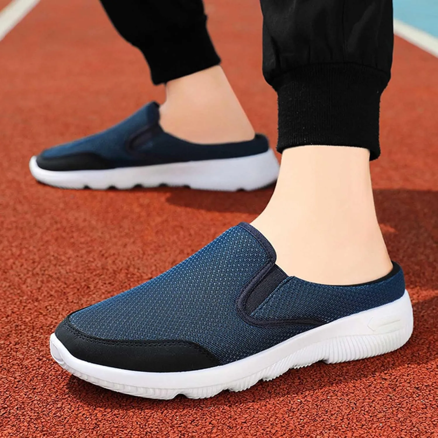 Lightweight Diabetic Shoes for Men Lightweight Sport Gym Jogging Walking Sneaker Arch Support Plantar Fasciitis