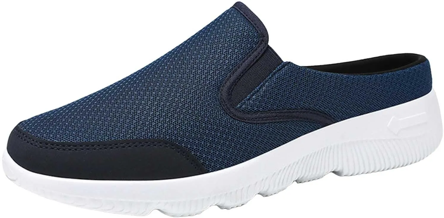 Lightweight Diabetic Shoes for Men Lightweight Sport Gym Jogging Walking Sneaker Arch Support Plantar Fasciitis