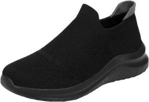 Lightweight Work Shoes for Men Comfortable Breathable Lightweight Tennis Shoe Outdoor Non Slip Jogging Sneakers