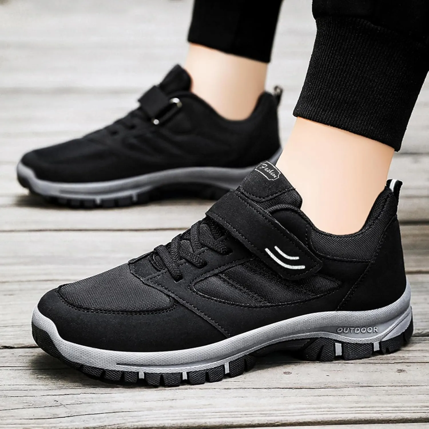 Lightweight Work Shoes for Men Lightweight Breathable Walking Shoe Gym Tennis Outdoor Non Slip Jogging Sneakers