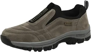Men's Arch Support Insole Shoes Lightweight Sport Gym Jogging Walking Sneaker Lightweight Elderly Slip On Shoes