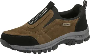 Men's Arch Support Insole Shoes Lightweight Sport Gym Jogging Walking Sneaker Lightweight Elderly Slip On Shoes