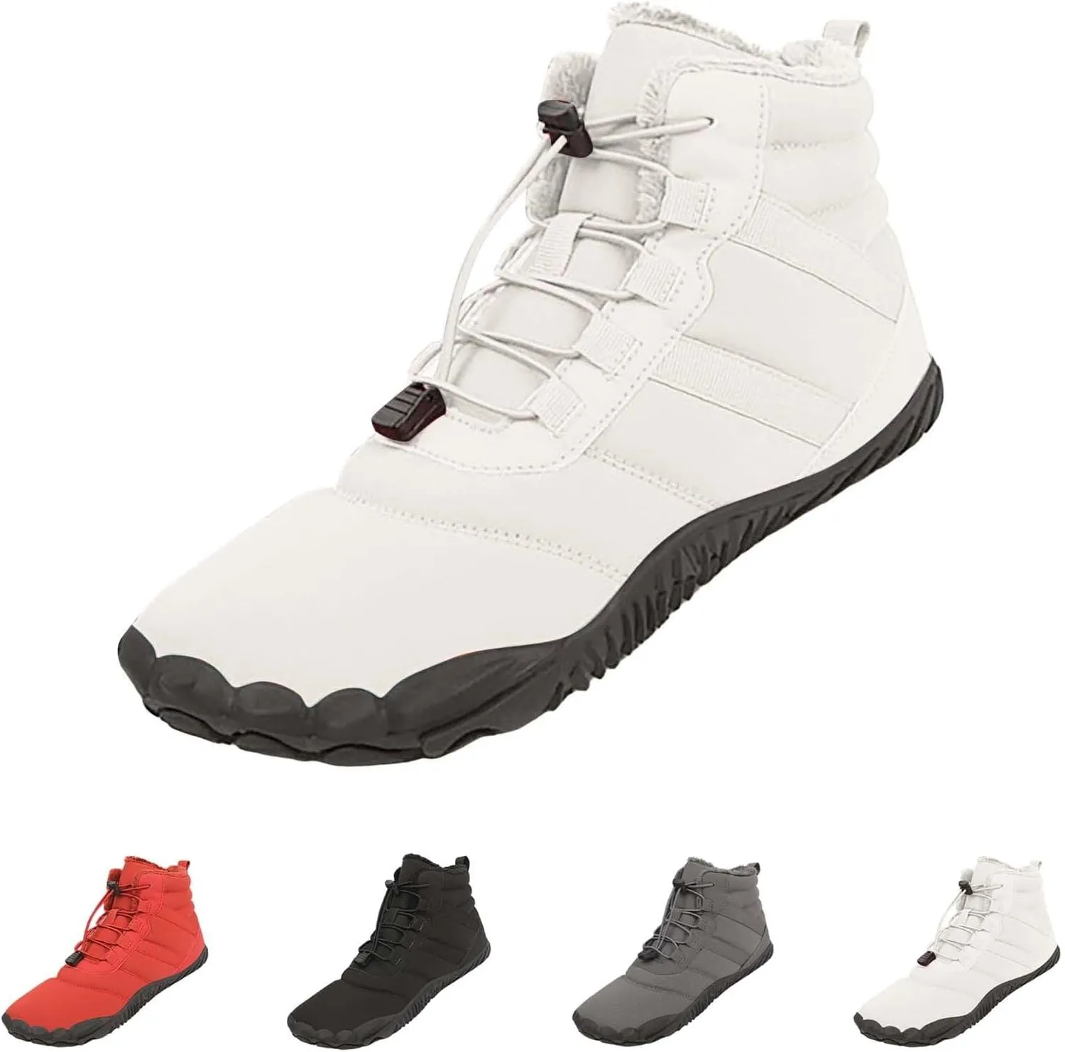 Mens Barefoot Shoes Snow Boots Grounded Footwear Women Trail Shoes Knee High Boots Work Boots Hiking Sneakers Ankle Booties Womens Soft Toe Non Slip Shoes