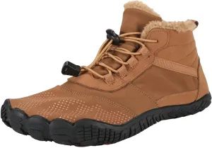 Mens Barefoot Shoes Snow Boots Grounded Footwear Women Trail Shoes Knee High Boots Work Boots Hiking Sneakers Ankle Booties Womens Soft Toe Non Slip Shoes