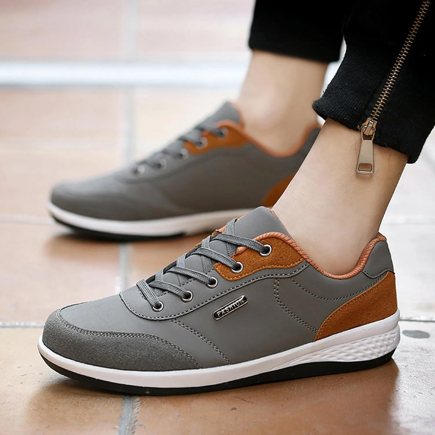 Men's Lightweight Cushion Sneakers Lightweight Sport Gym Jogging Walking Sneaker Business Casual Versatile Shoes