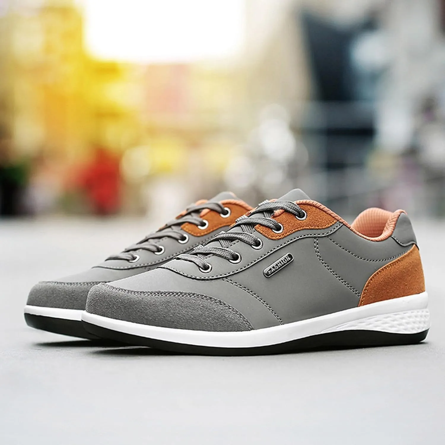 Men's Lightweight Cushion Sneakers Lightweight Sport Gym Jogging Walking Sneaker Business Casual Versatile Shoes