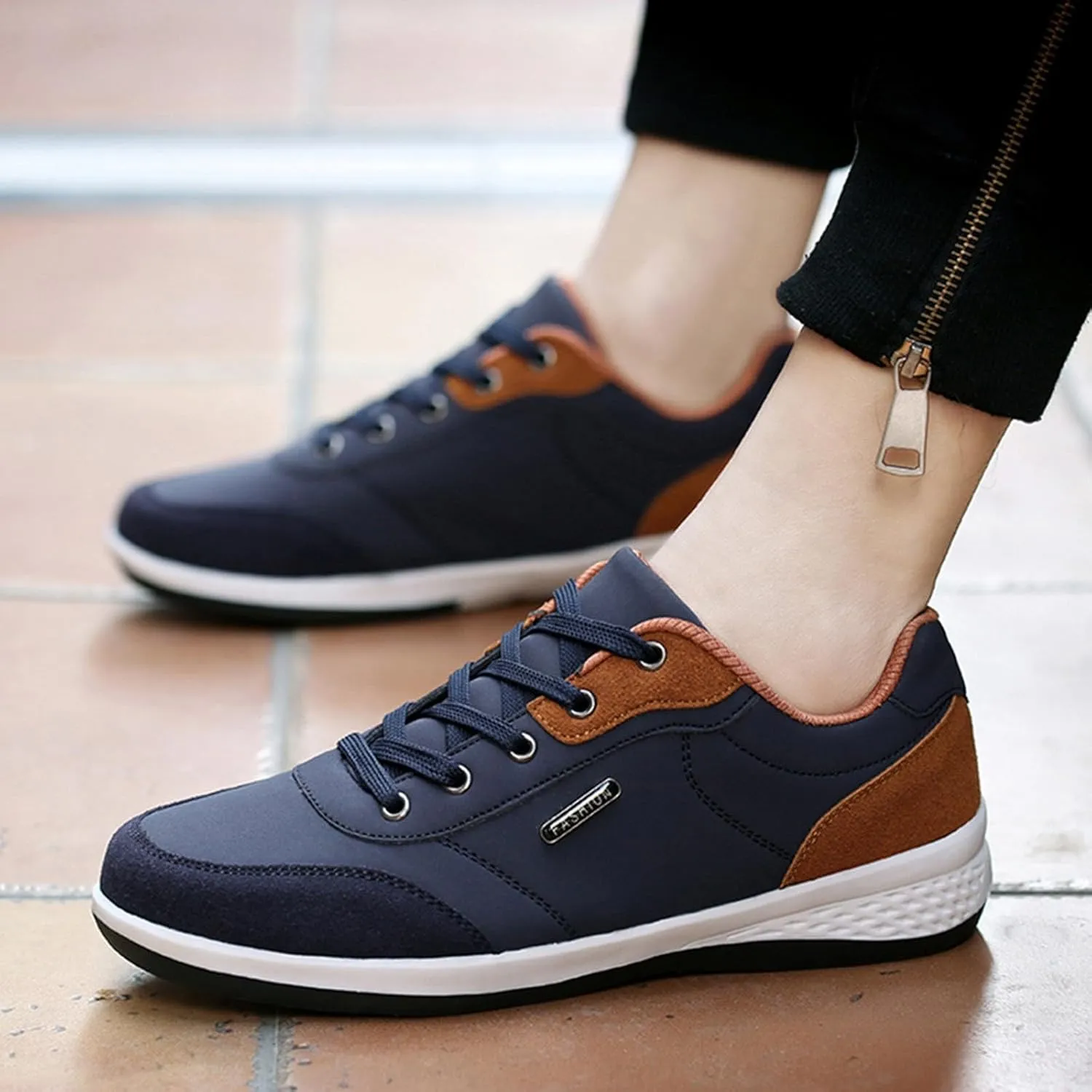 Men's Lightweight Non Slip Barefoot Shoes Comfortable Lightweight Casual Walking Shoe Comfortable Stretch Shoes