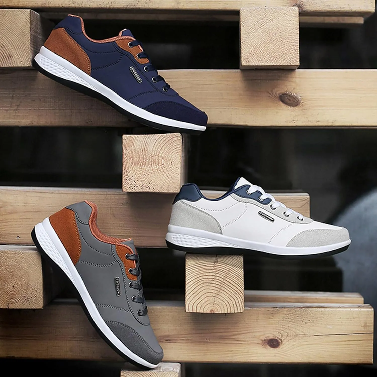 Men's Lightweight Non Slip Barefoot Shoes Comfortable Lightweight Casual Walking Shoe Comfortable Stretch Shoes