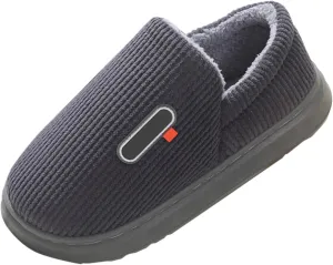 Men's Slippers Fluffy Plush Close Back Anti-Slip Slip On Loafer Shoe Winter Warm Outdoor Travel Comfort Trendy 2024