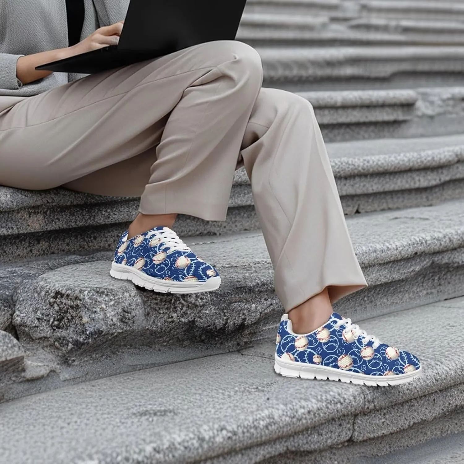 Men's Walking Shoes Lightweight Running Shoes Outdoor Fashion Sneaker