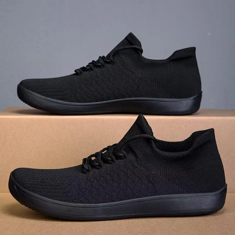 Men's Wide Toe Box Walking Shoes Breathable Lightweight Walking Shoes Running Shoes Unisex Sport Sneakers