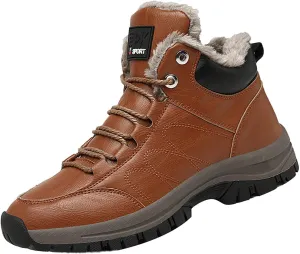 Men's Work Boots Composite Toe Hiking Sneakers Comfortable Warm Women's Safety Shoes Insulated Waterproof Work Shoes Non-Slip Hike Grounded Footwear