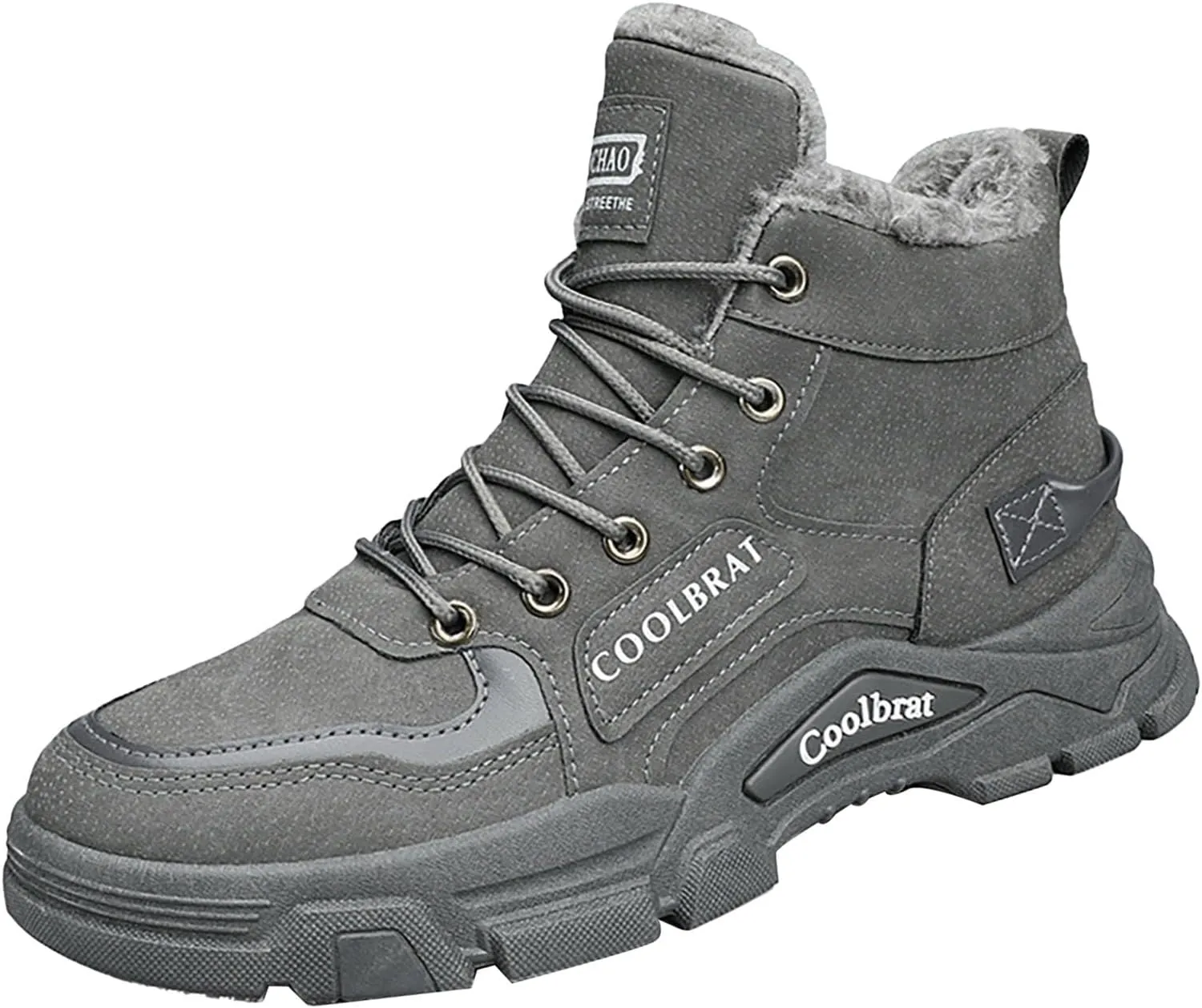 Men's Work Boots Slip On Hiking Sneakers Ankle Ladies Women's Workout Shoes Comfortable Platform Sneakers Lightweight Safety Hike Grounded Footwear