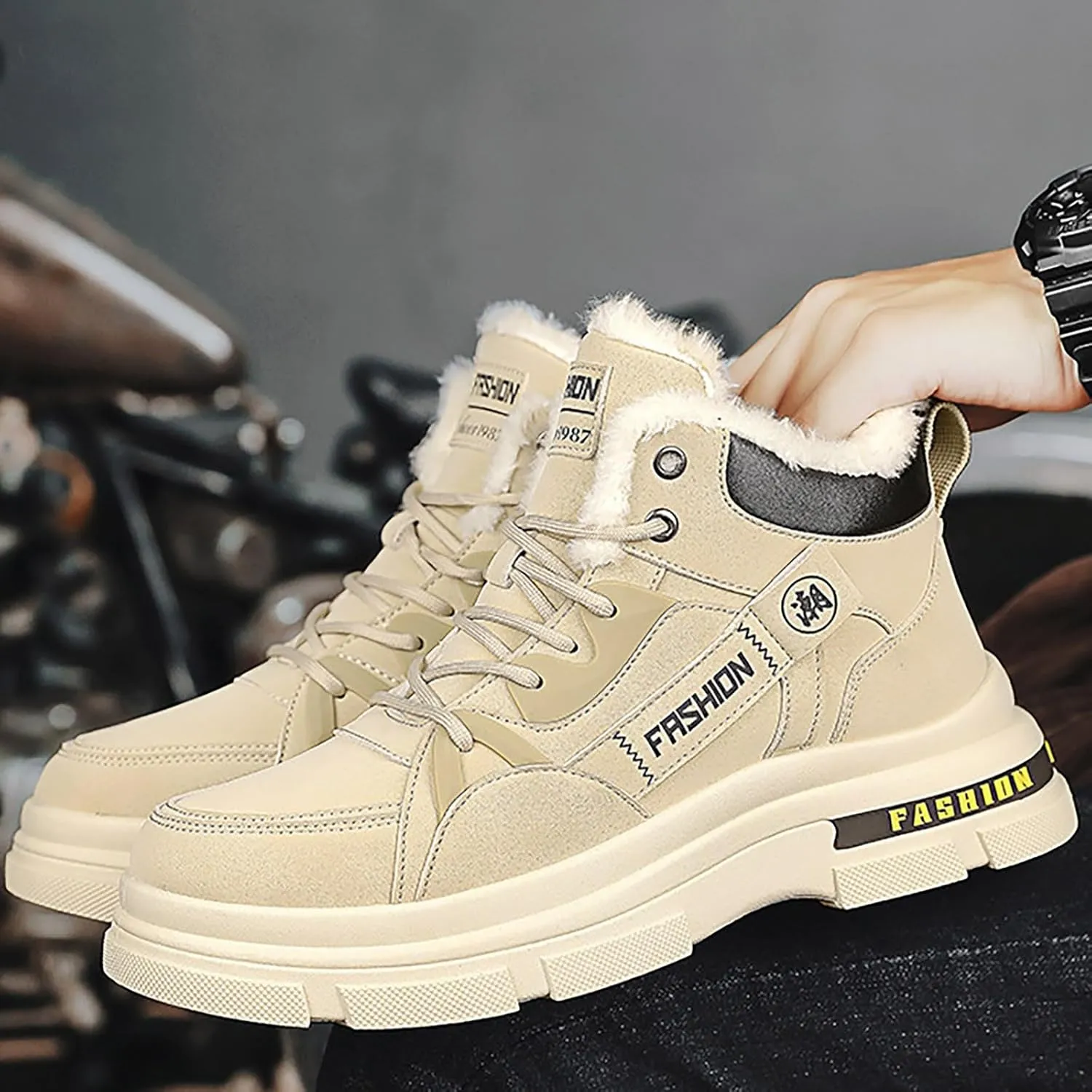 Mens Work Boots Steel Toe Hiking Sneakers Ankle Ladies Women Workout Shoes Non Slip Non Slip Shoes Food Service Waterproof Hike Grounded Footwear