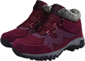 Men's Work Boots Steel Toe Hiking Sneakers Warm Booties Workout Shoes for Women Comfortable Non Slip Shoes Food Service Waterproof Hike Grounded Footwear