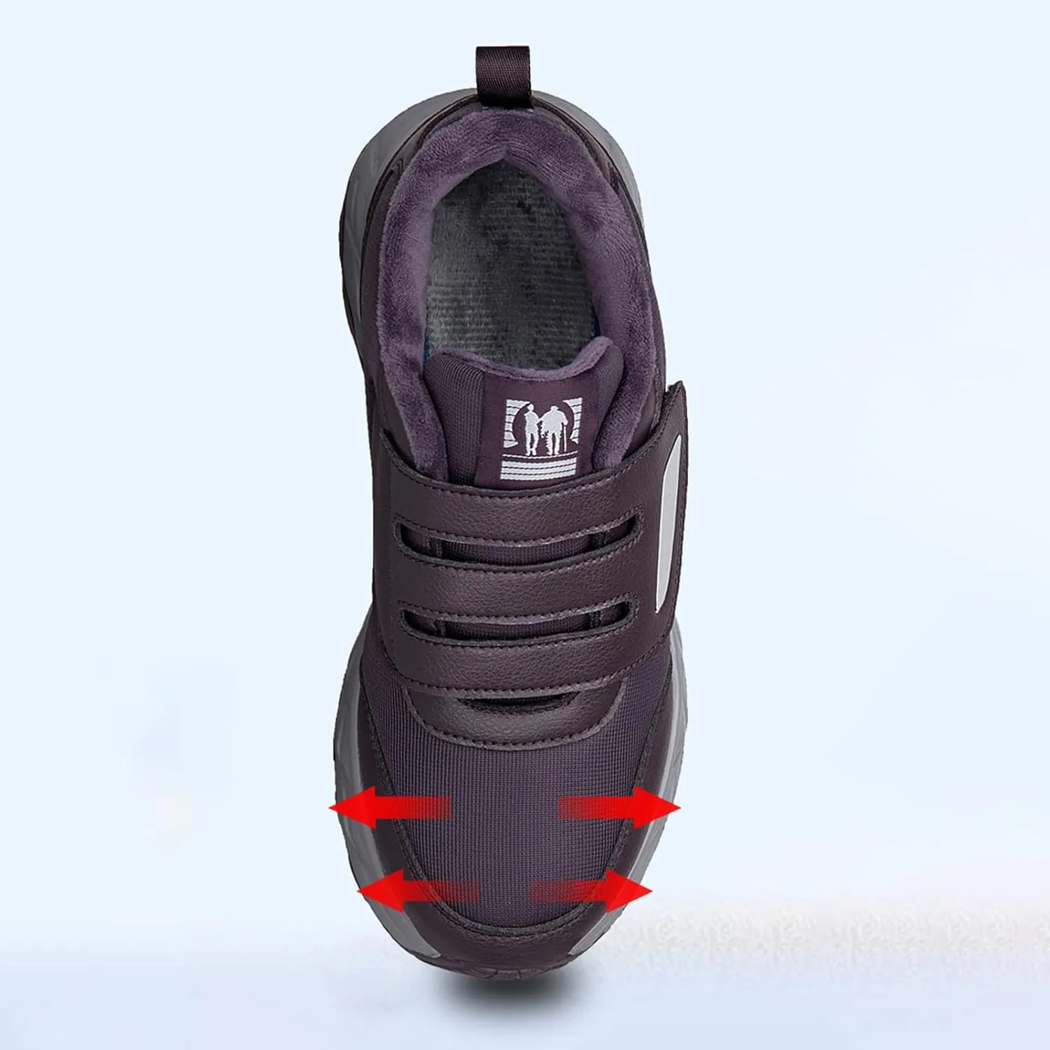 Mens Work Boots Waterproof Hiking Sneakers Warm Fur Lined Safety Toe Shoes for Women Food Service Waterproof Outdoor Shoes Lightweight Anti Slip Hike Grounded Footwear