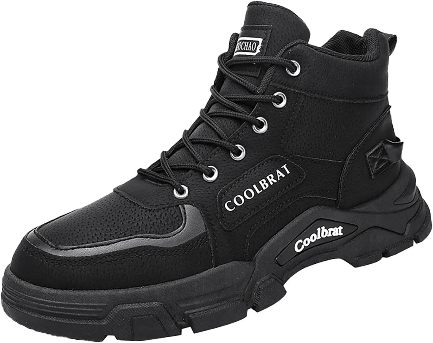Men's Work Boots Wide Width Hiking Sneakers Warm Fur Lined Women's Safety Toe Shoes Non-Slip Winter Outdoor Botas Waterproof Non Slip Hike Grounded Footwear