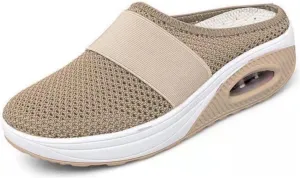 Mules for Women Walking Sneakers,Women's Lightweight Cushion Slip-On Walking Shoes-Orthopedic Walking Shoes