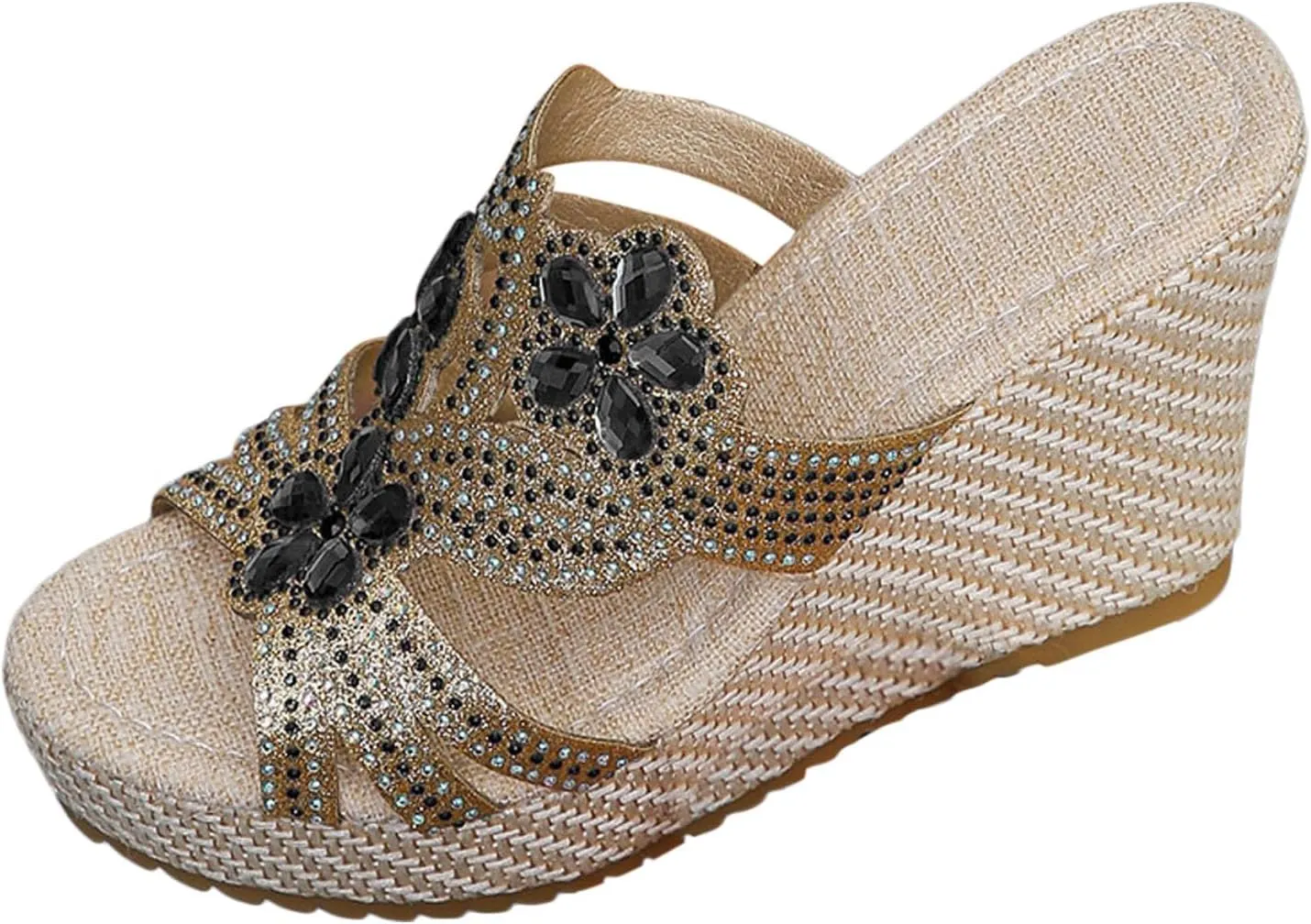 Non Slip Platform Sandals for Women Comfortable Summer Platform Casual Dress Sandal Breathable Casual Sandals